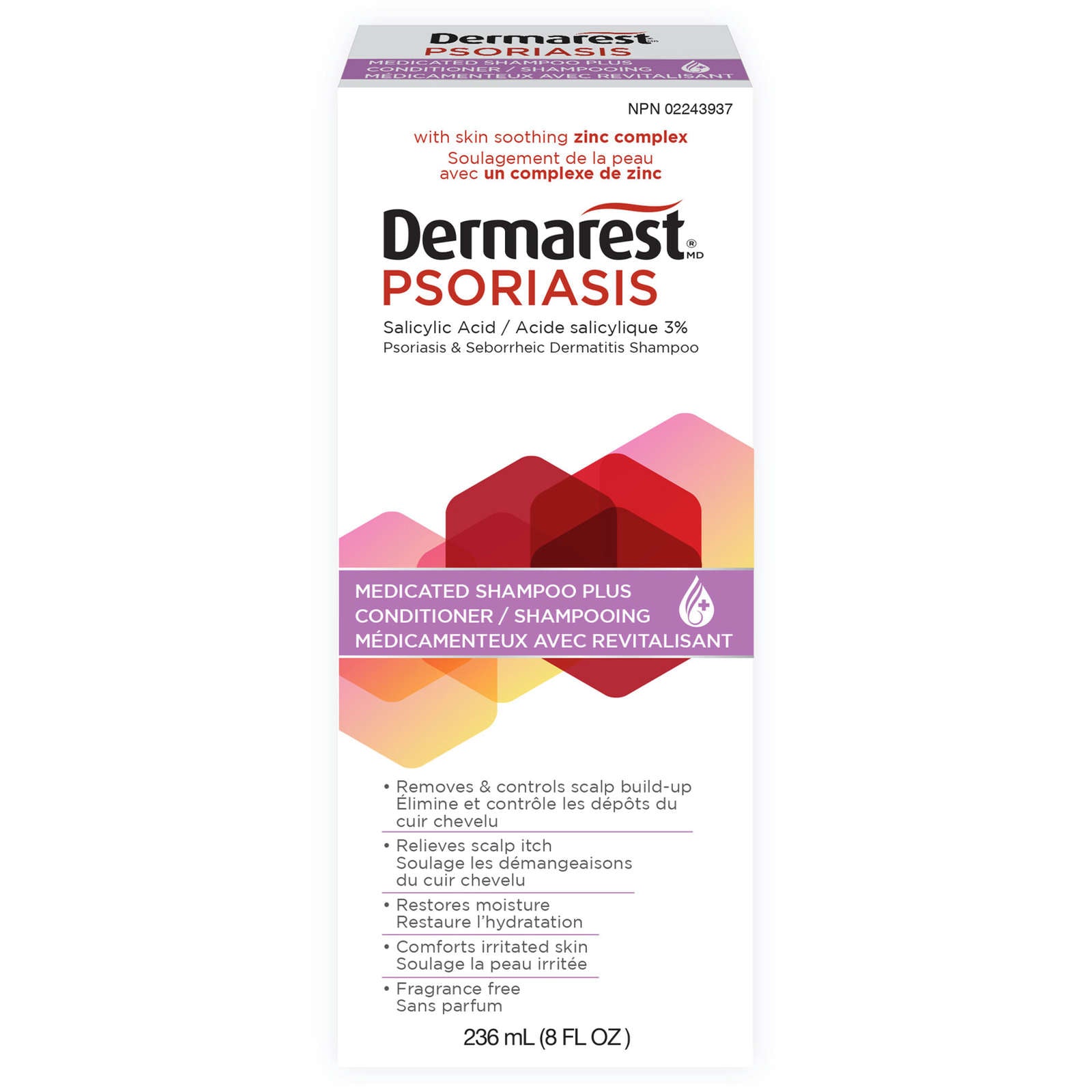 Dermarest Psoriasis Medicated Shampoo Plus Conditioner