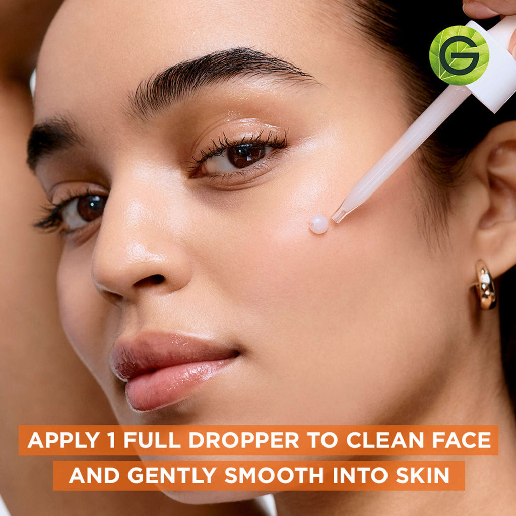 Garnier Vitamin C Face Serum with Salicylic Acid & Niacinamide, Brightening for Dull Skin, 30 mL