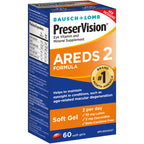 PreserVision Eye Vitamin & Mineral Supplements AREDS 2 Formula 60 Soft Gels