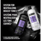 Purple Blonde Shampoo for blonde or silver coloured hair Ultra-violet Neutralizer formulated with Pro Style Technology™