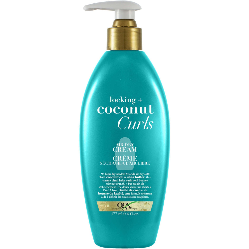 Locking + Coconut Curls Air Dry Cream