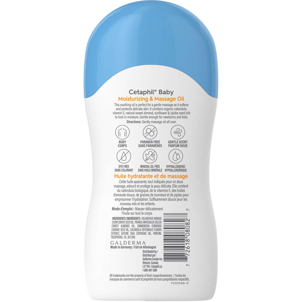 Baby Cetaphil Baby Moisturizing & Massage Oil