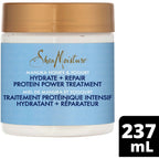 Hydrate + Repair Protein Power Hair Treatment for dry, damaged hair Manuka Honey & Yogurt sulfate-free deep conditioner 237 ml
