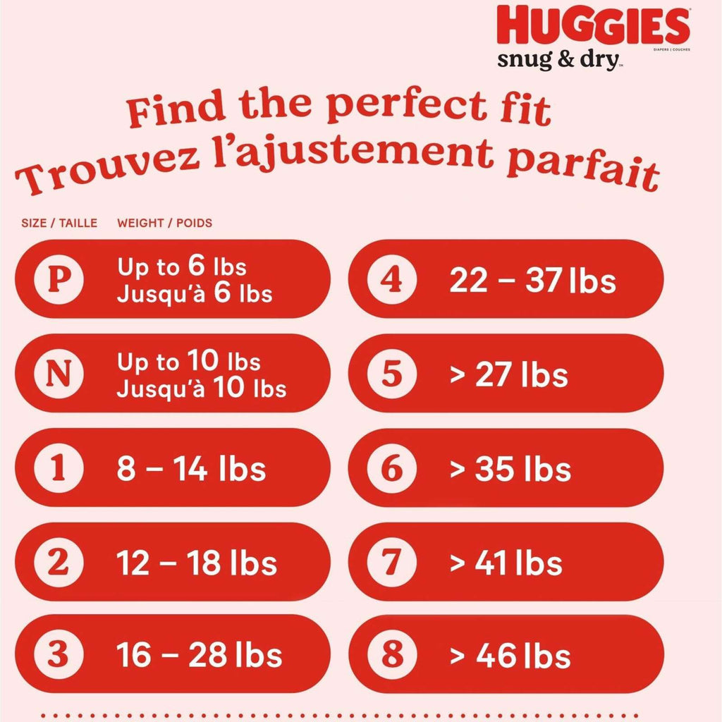 Huggies Snug & Dry Baby Diapers, Size 6