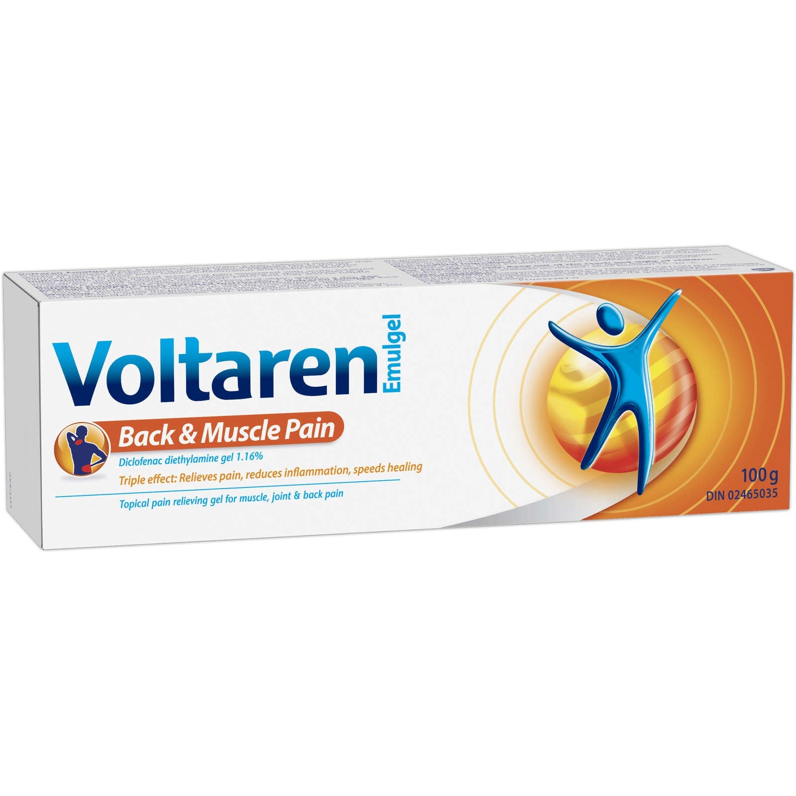 VOLTAREN Emulgel Back & Muscle Pain 100g