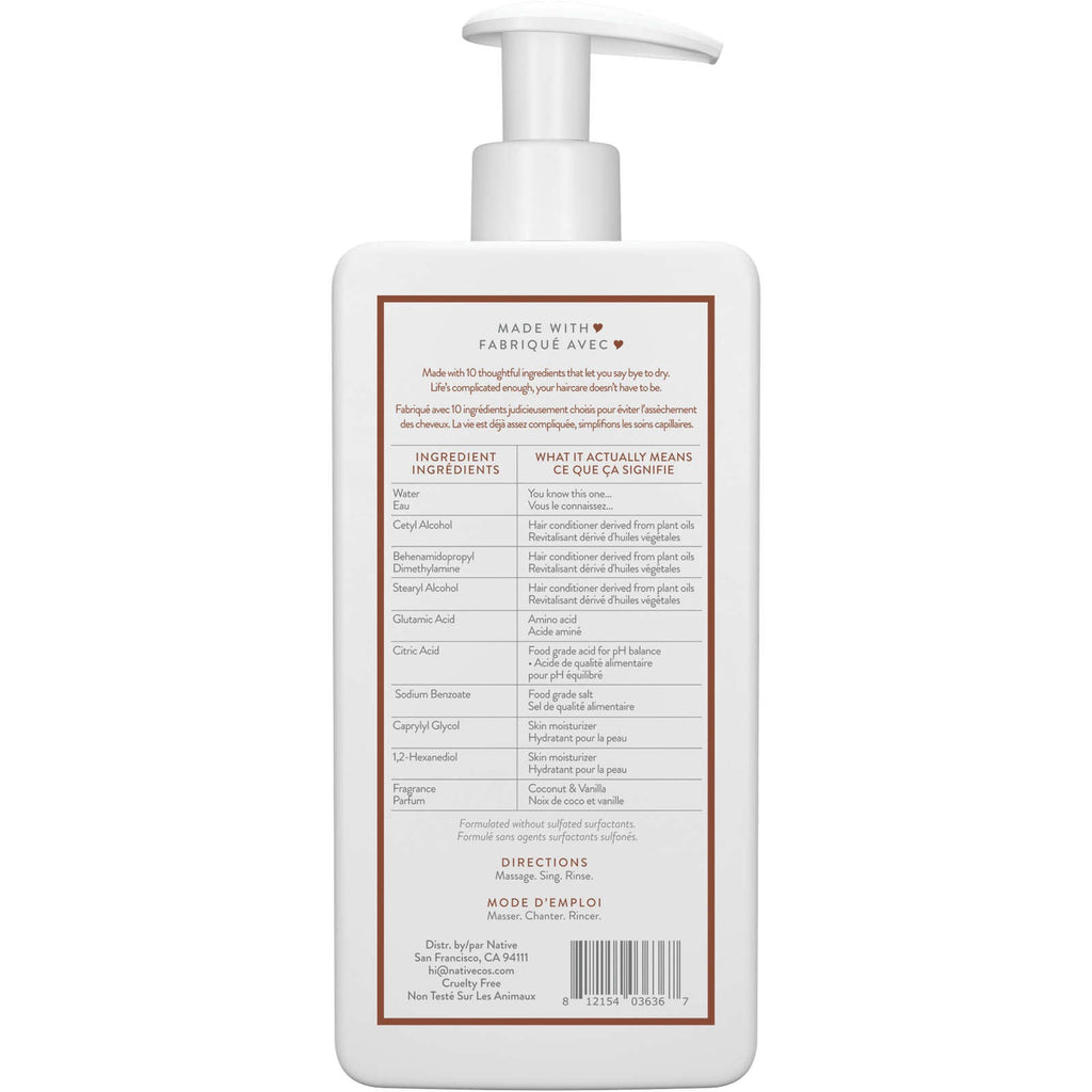Coconut & Vanilla Moisturizing Conditioner