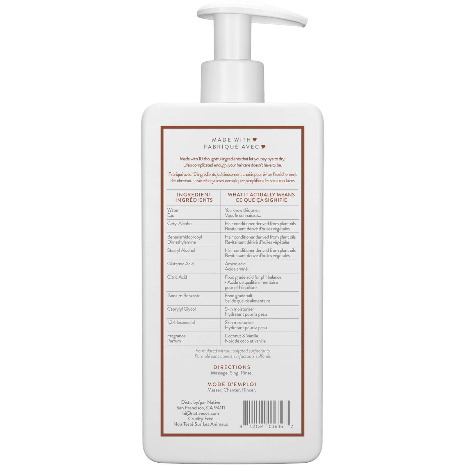 Coconut & Vanilla Moisturizing Conditioner
