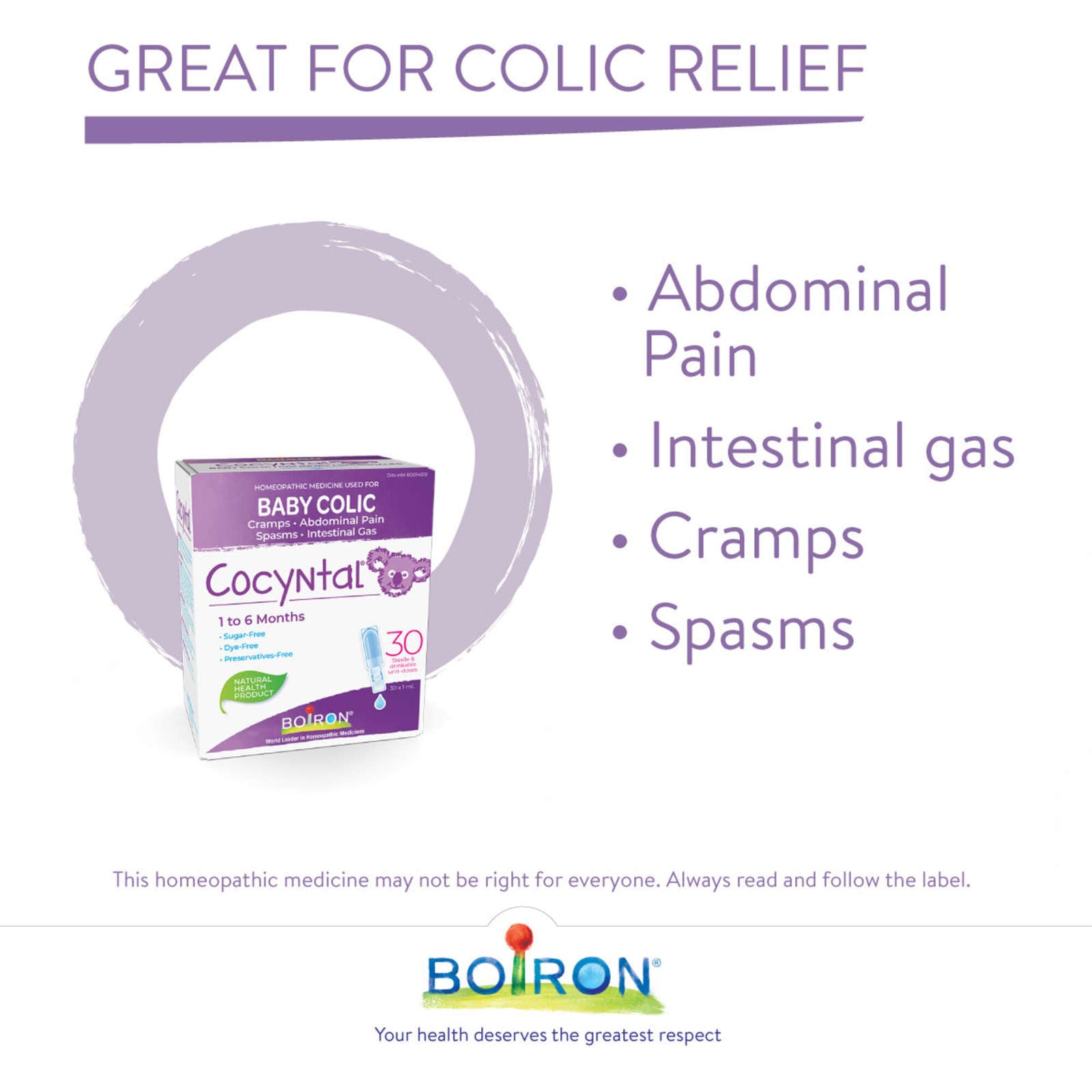 Cocyntal Relieves Baby Colic