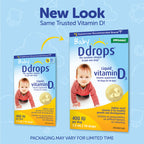 Baby Ddrops 400 IU Vitamin D3, 90 drops