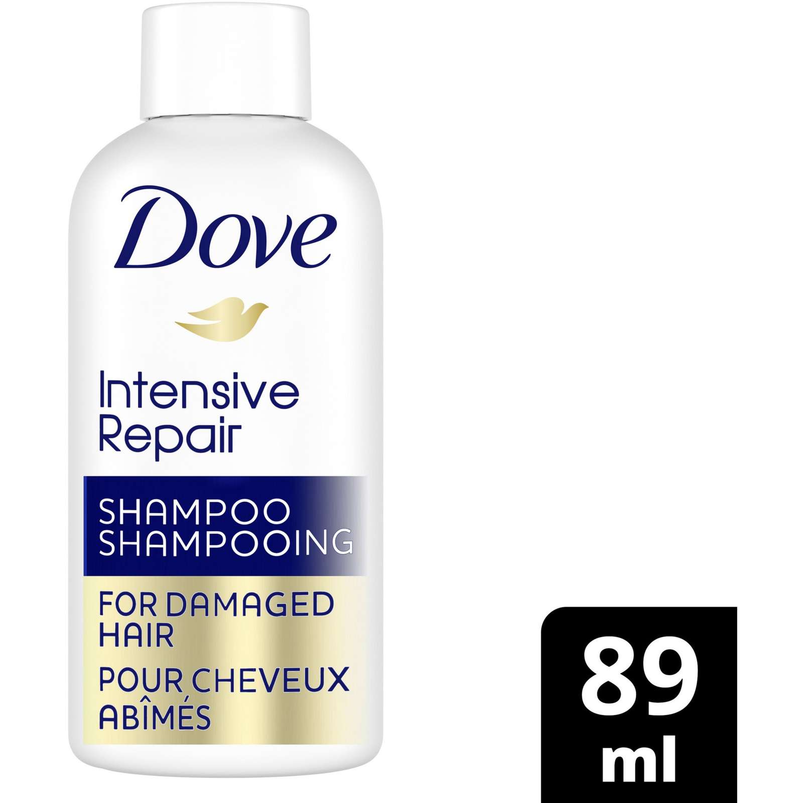 Dove Nutritive Solutions Shampoo for damaged hair Intensive Repair with Keratin Repair Actives 89 ml