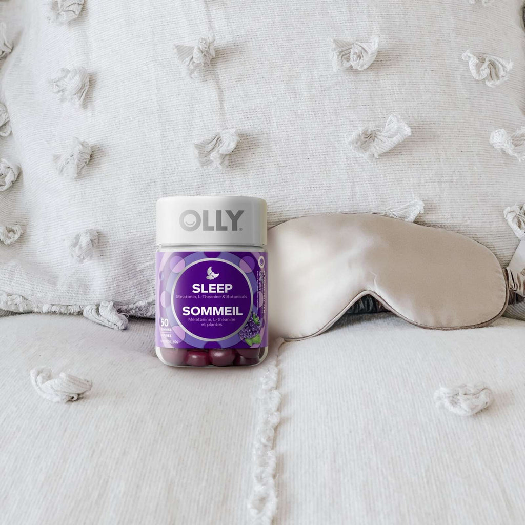 OLLY Supplement For Sleep-Aid Blackberry Zen gluten free 25 day supply 50 gummies