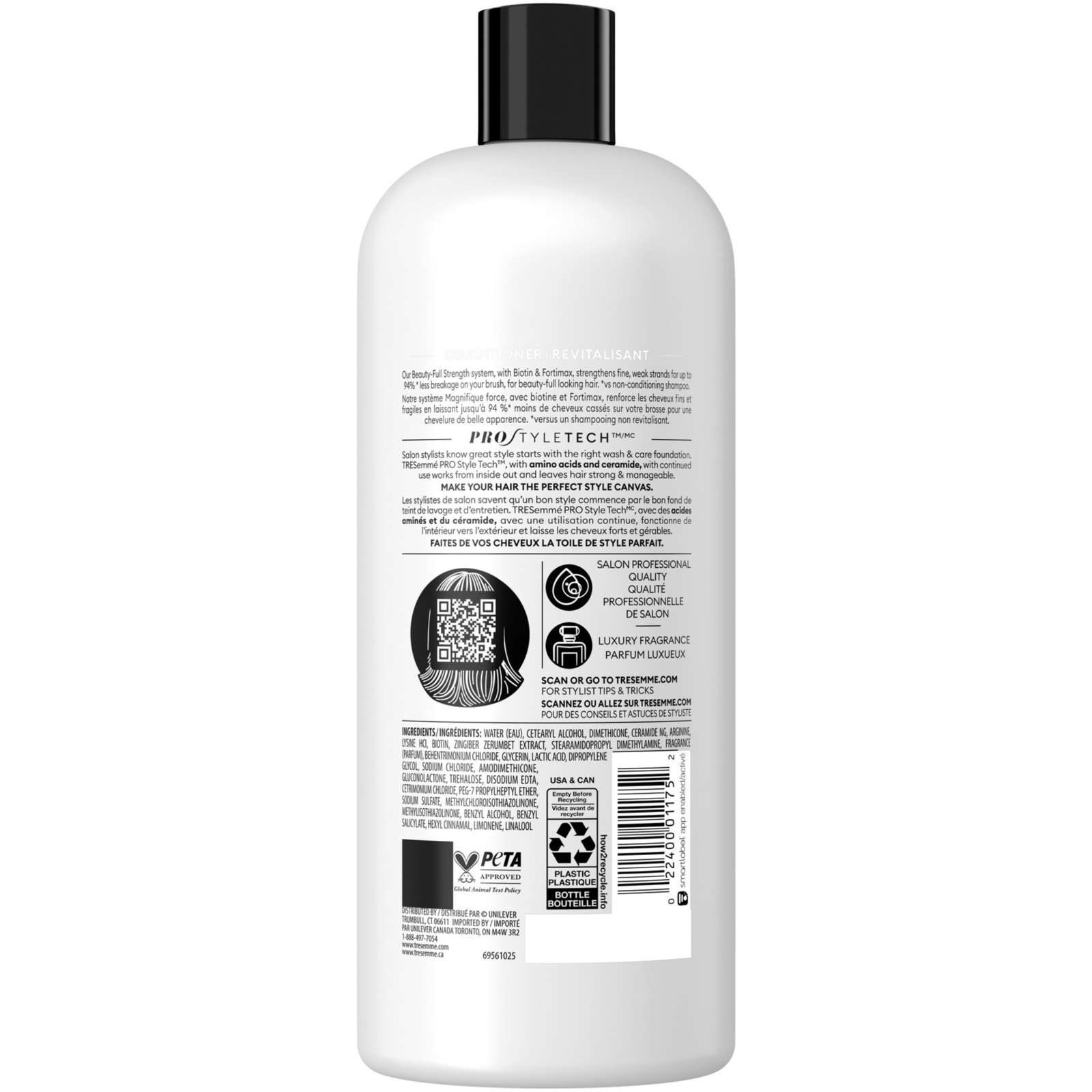 Beauty-Full Strength Conditioner for fine hair + Biotin & Fortimax formulated with Pro Style Technology™