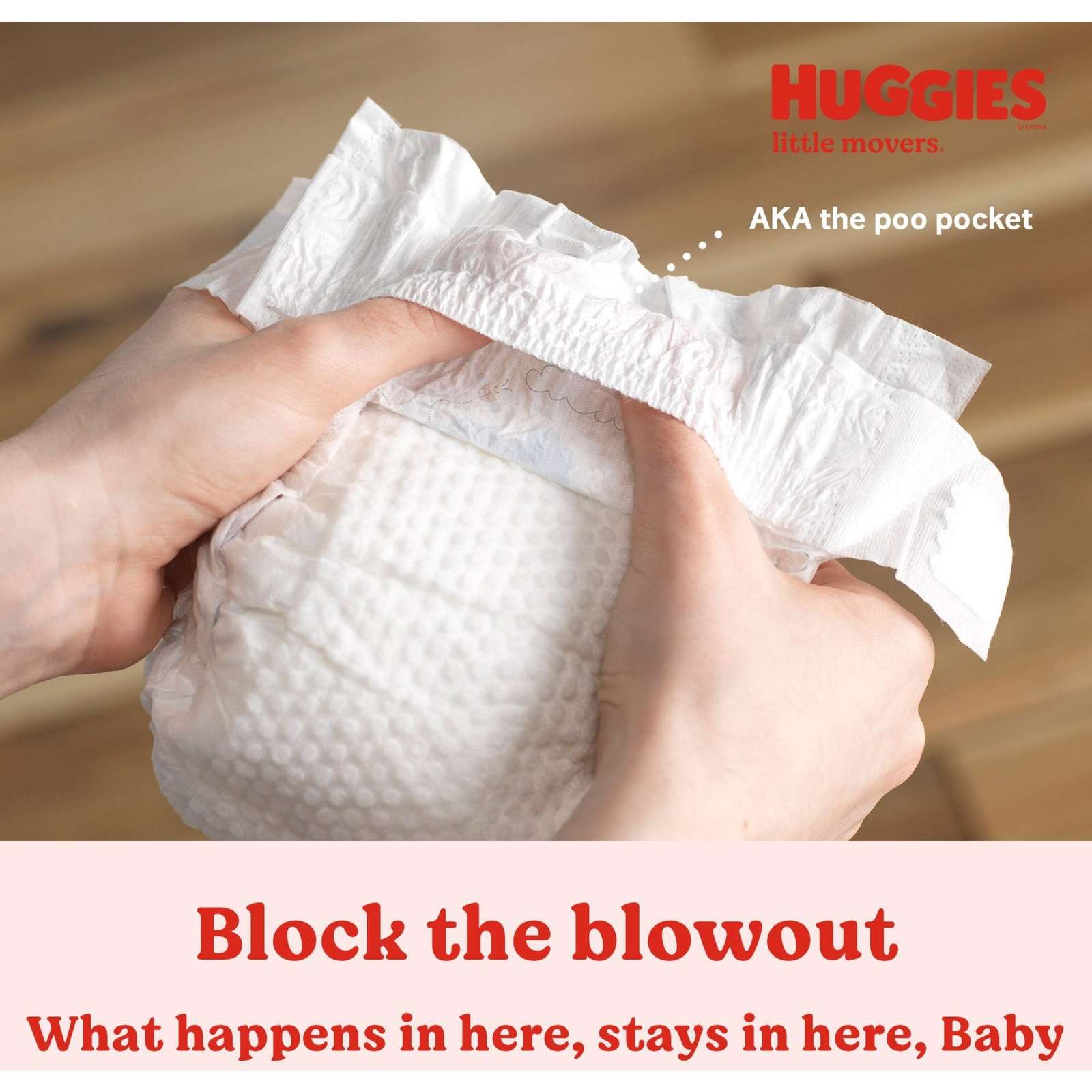 Huggies Little Movers Baby Diapers, Size 6, 44 Count