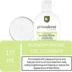 CLEAN Blemish-Prone Facial Cleanser with Salicylic Acid and Hyaluronic Acid, Paraben-Free, Soap-Free, Mineral Oil Free