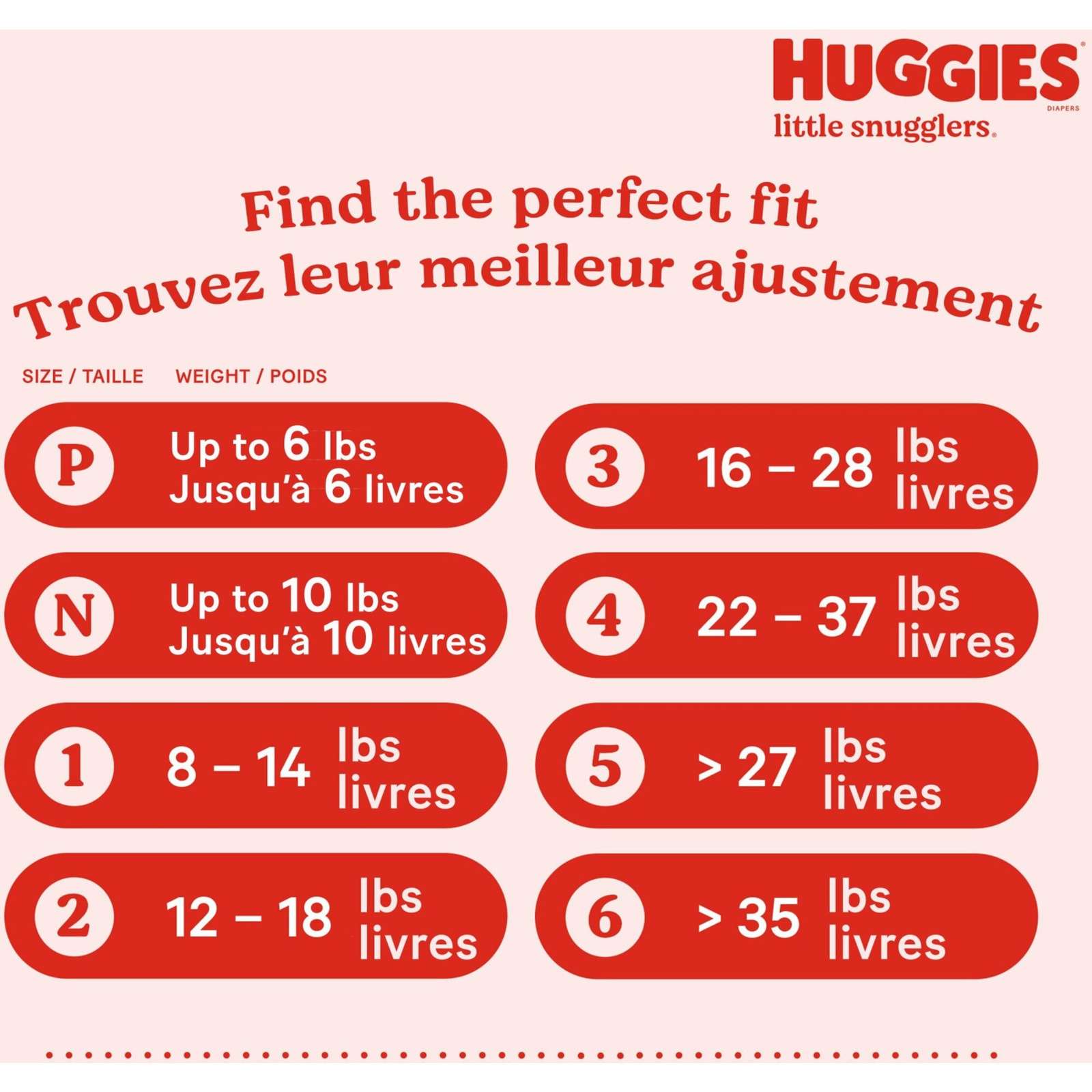 Little Snugglers Diapers, Size 2