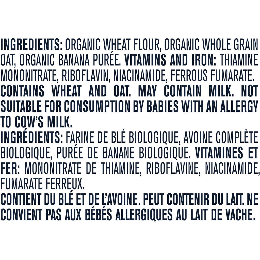 GERBER ORGANIC CEREAL BANANA