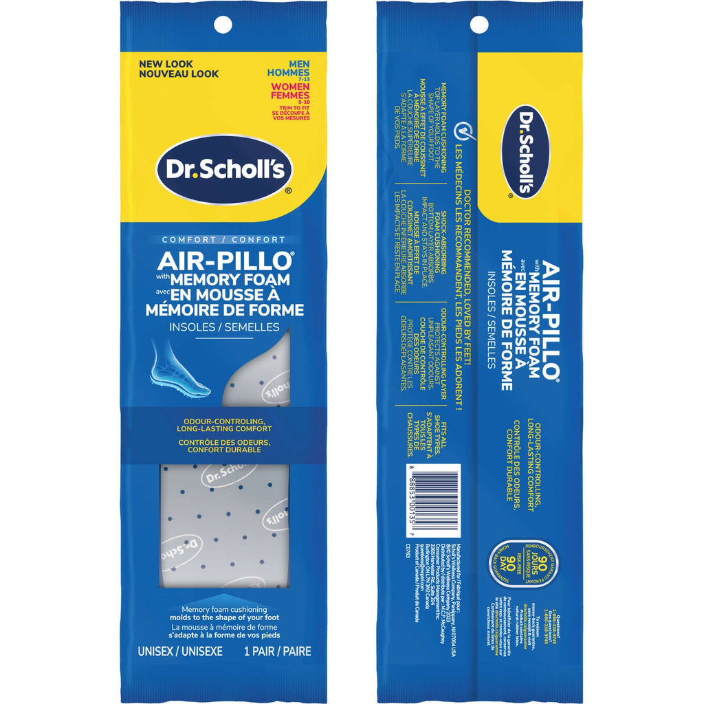 Dr. Scholl’s® Air-Pillo® Ultra Insoles, Men's Sizes 7-13 and Women's Sizes 5-10