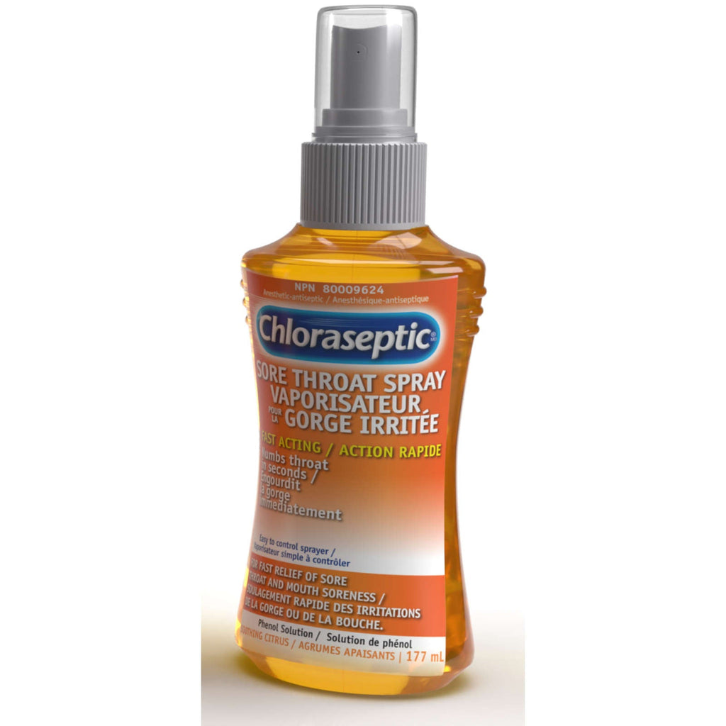 Chloraseptic Sore Throat Spray Soothing Citrus
