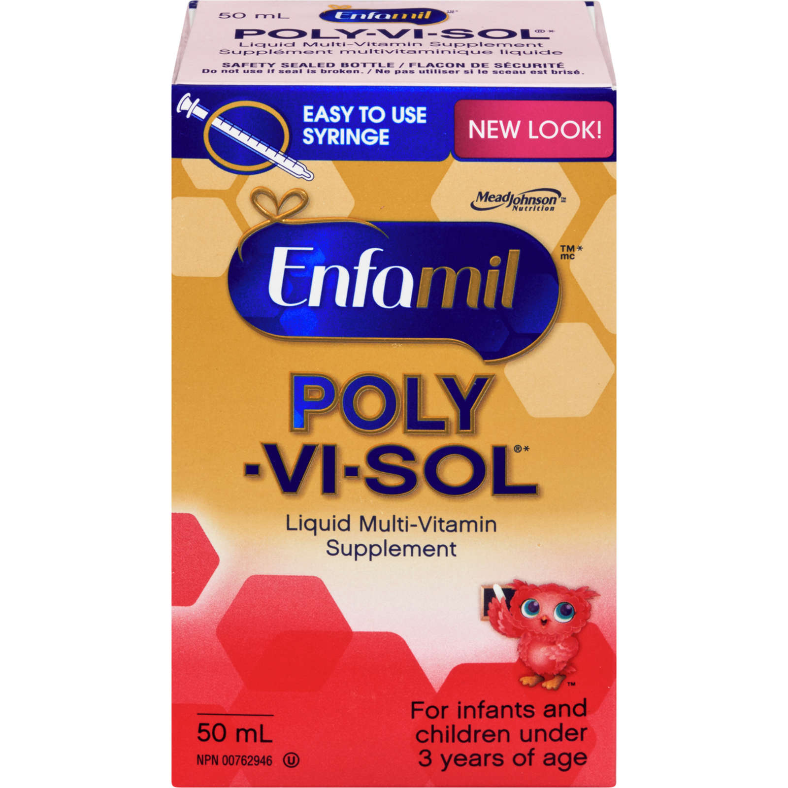 Enfamil® POLY-VI-SOL® Liquid Multi-Vitamin Supplement, 50mL