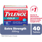 Extra Strength Cold Relief Nighttime Acetaminophen 500mg