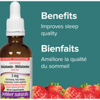 Melatonin Extra Strength 5 mg Natural Strawberry