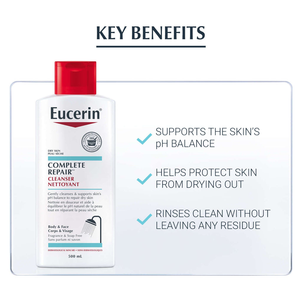 Complete Repair Face & Body Cleanser for Dry to Very Dry Skin