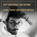 Mens Styling Paste hair styling for a Messy Look Flexible Medium Hold, Low Shine