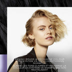 Purple Blonde Shampoo for blonde or silver coloured hair Ultra-violet Neutralizer formulated with Pro Style Technology™