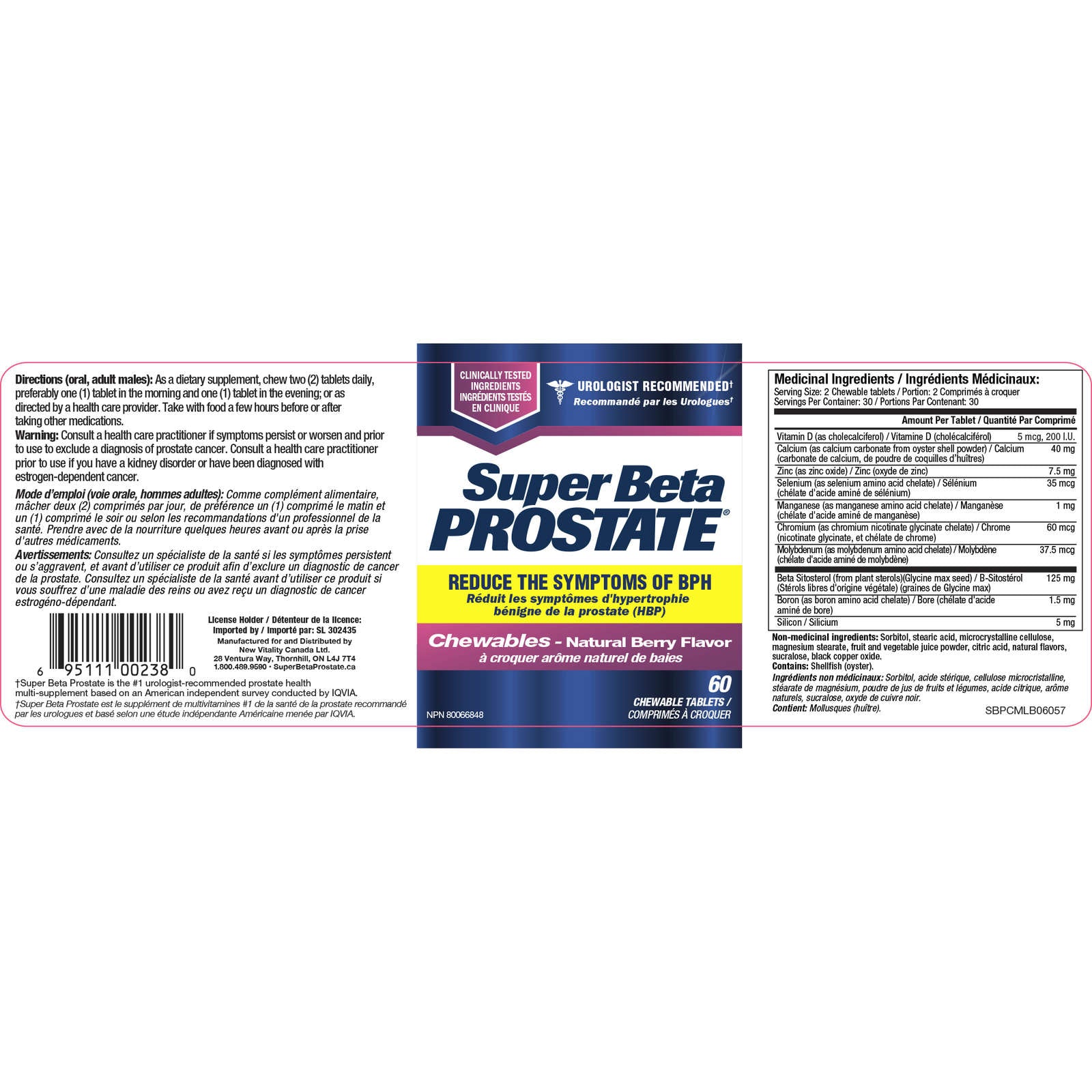 Super Beta Prostate Chewable