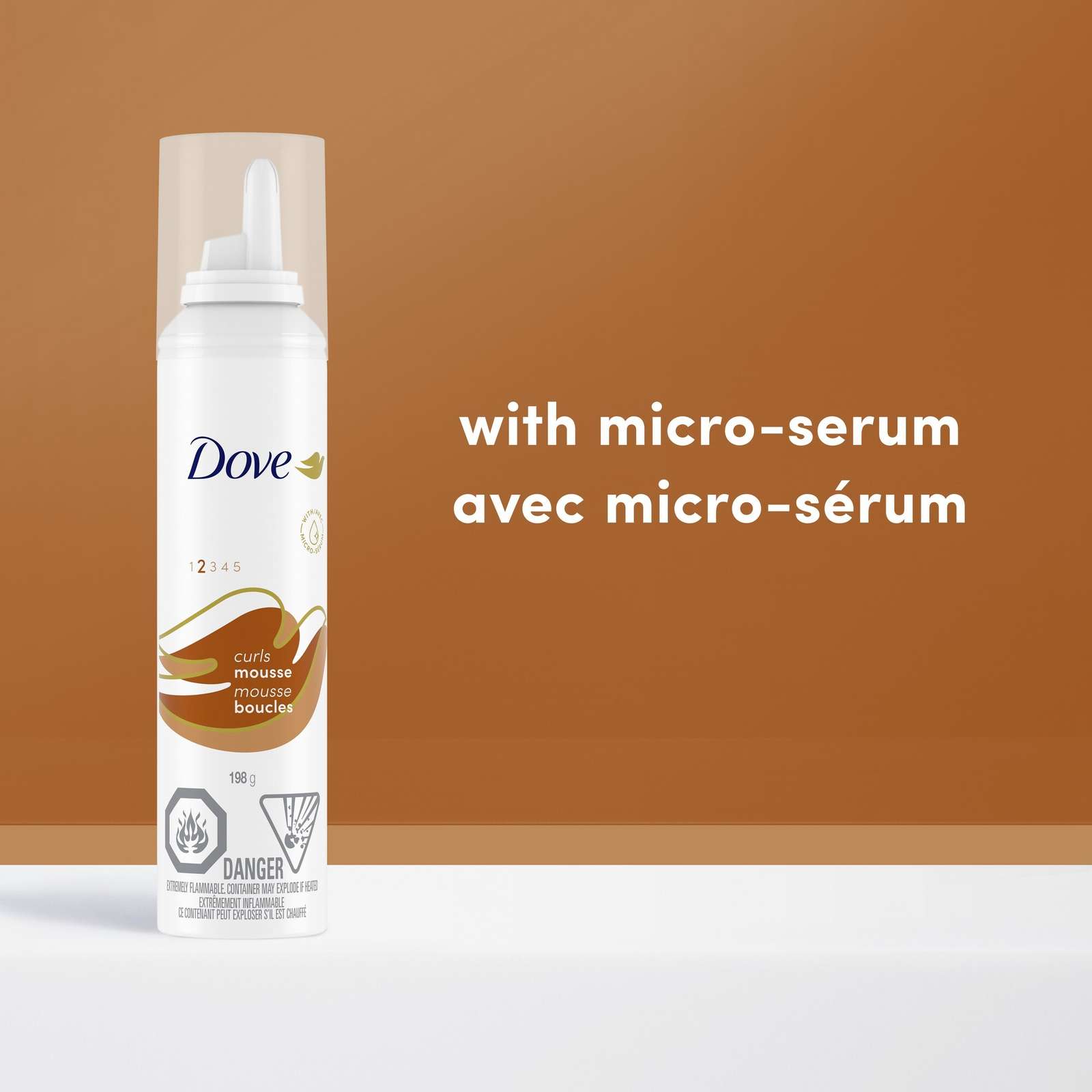 Dove Mousse Curls 198 GR