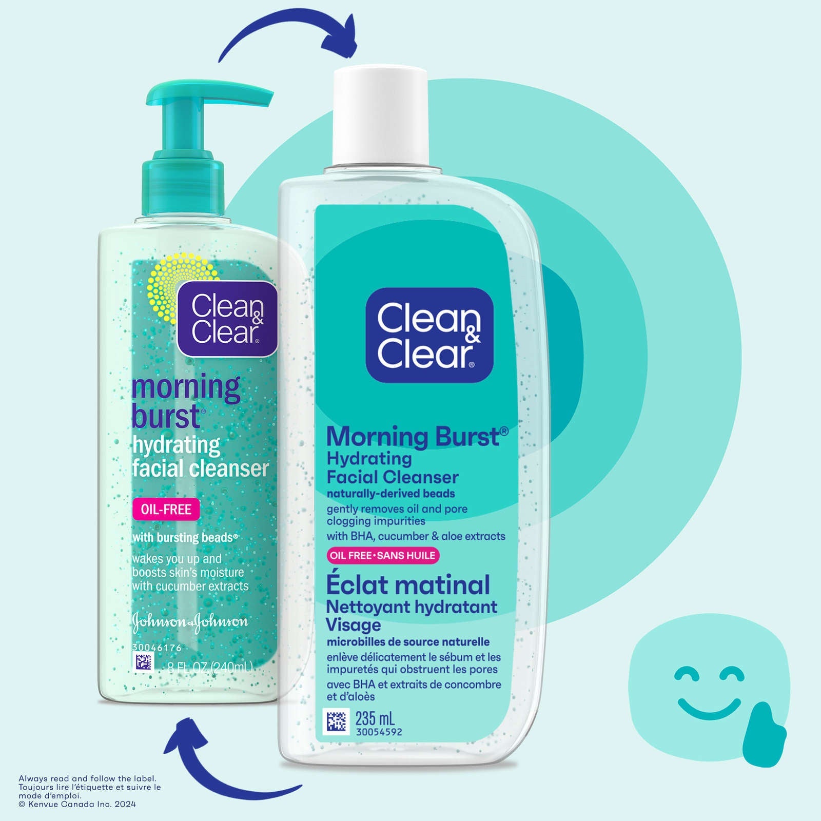 MORNING BURST® Hydrating Facial Cleanser