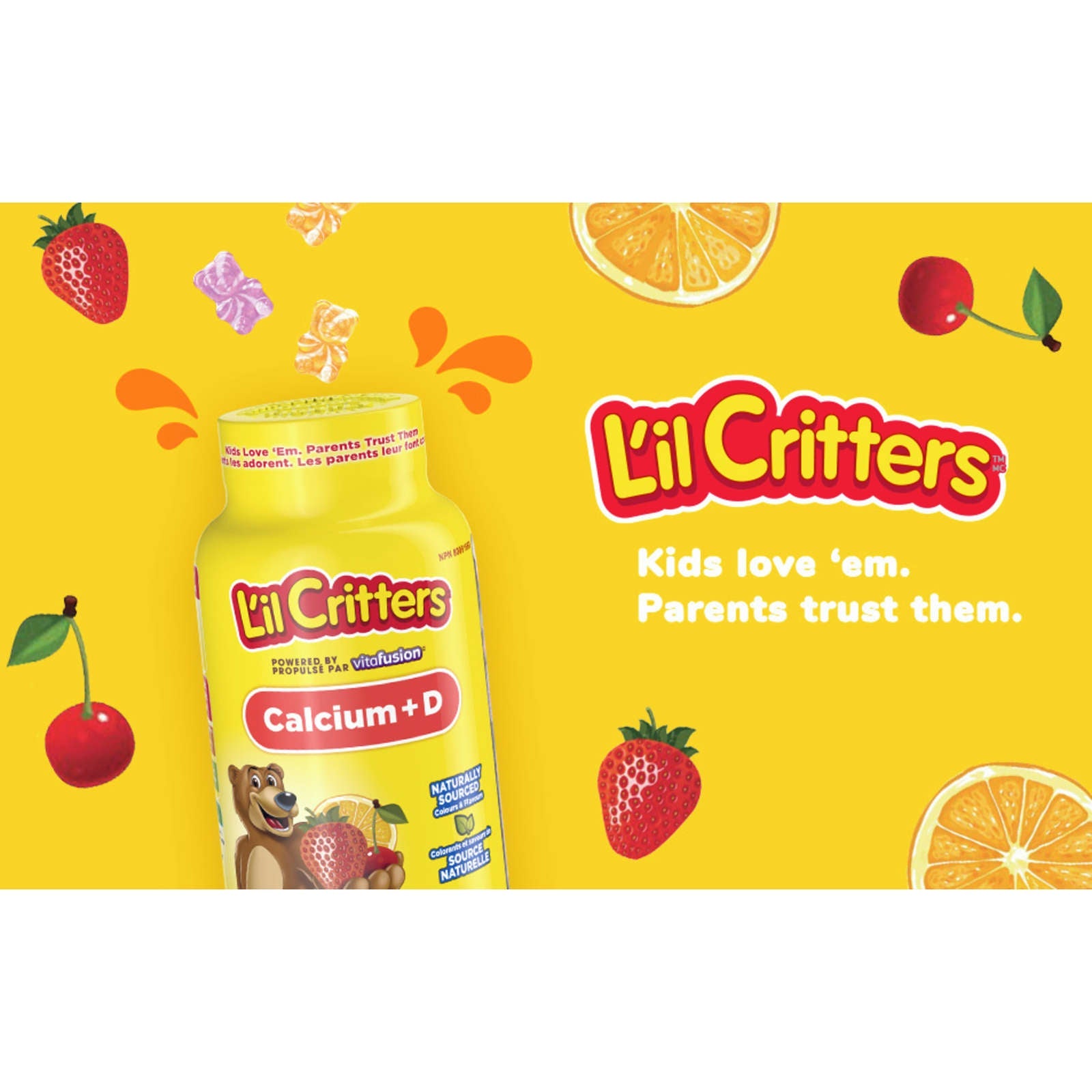 Calcium + D Gummy Vitamins