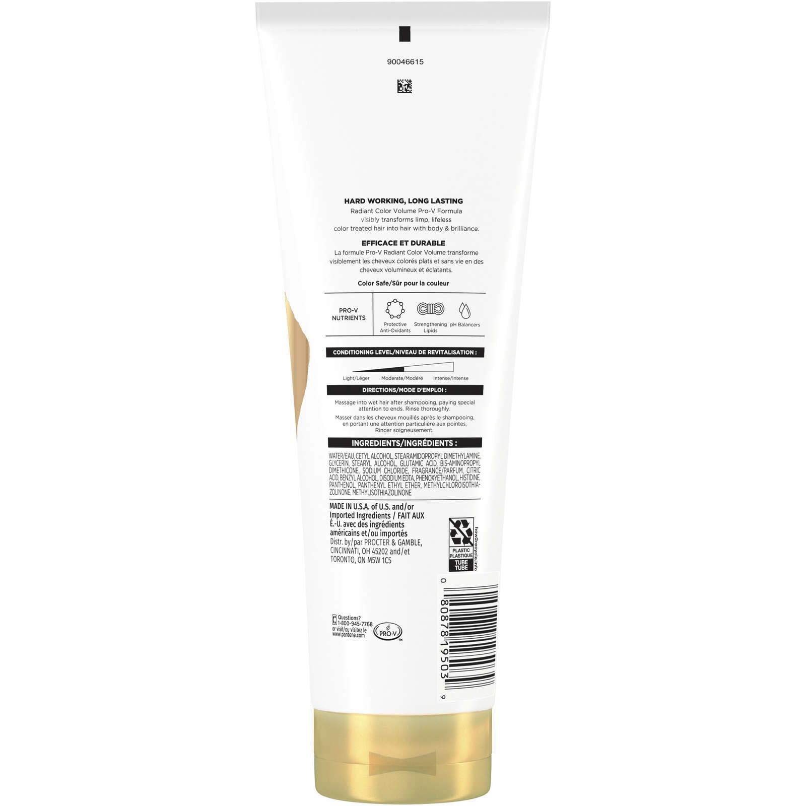 PRO-V Daily Moisture Renewal Conditioner, 10.4 oz/308 mL