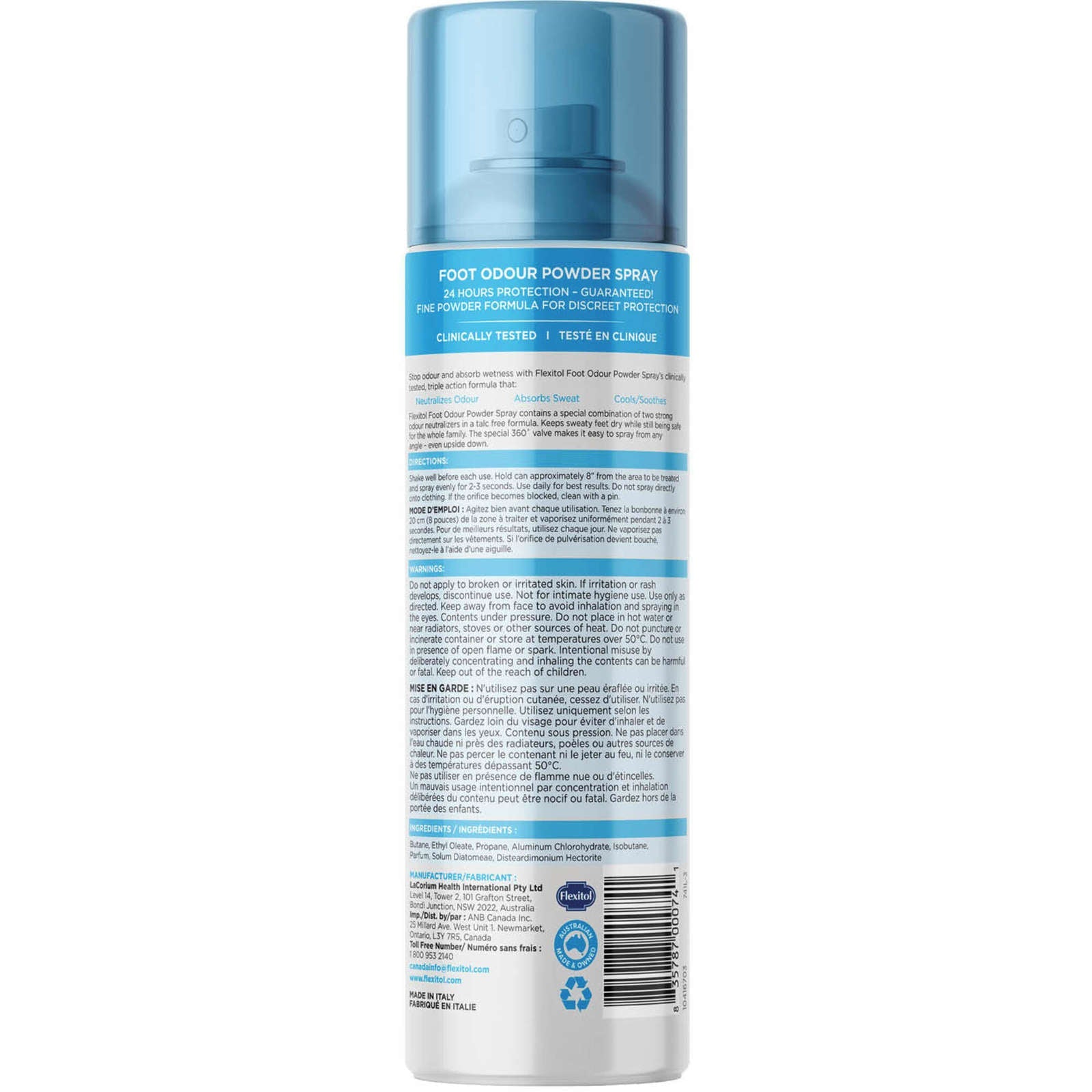 Foot Odour Powder Spray