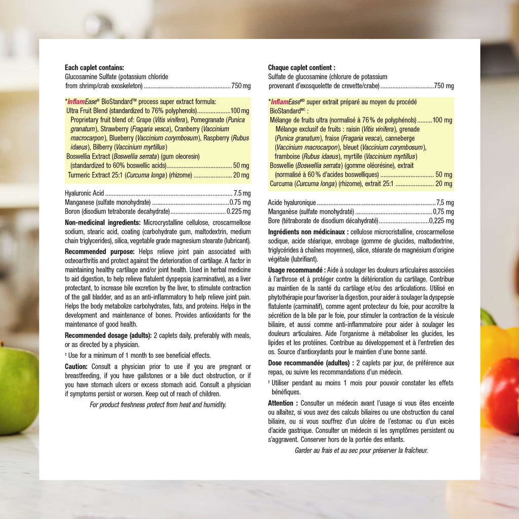 Osteo Joint Ease® with InflamEase® and Glucosamine