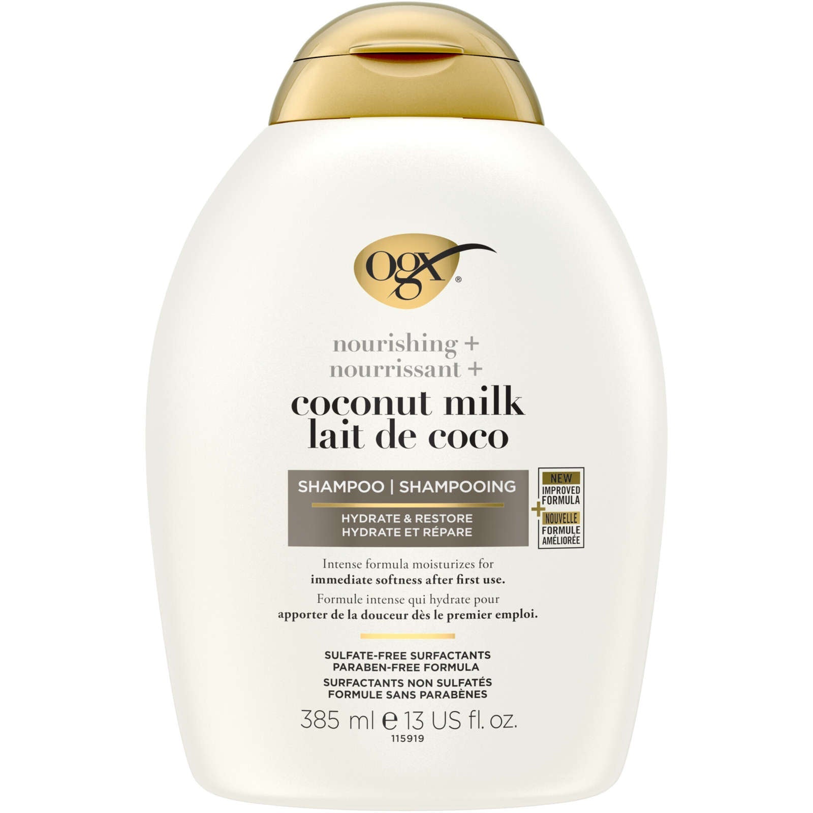 Nourishing + Coconut Milk Moisturizing Shampoo