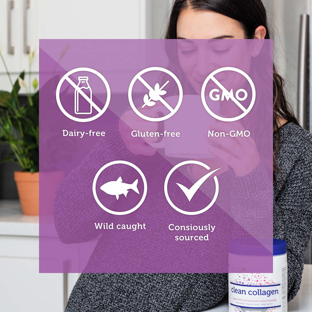 Marine Clean Collagen, Unflavored Hydrolyzed Collagen Powder, Wild Caught Fish