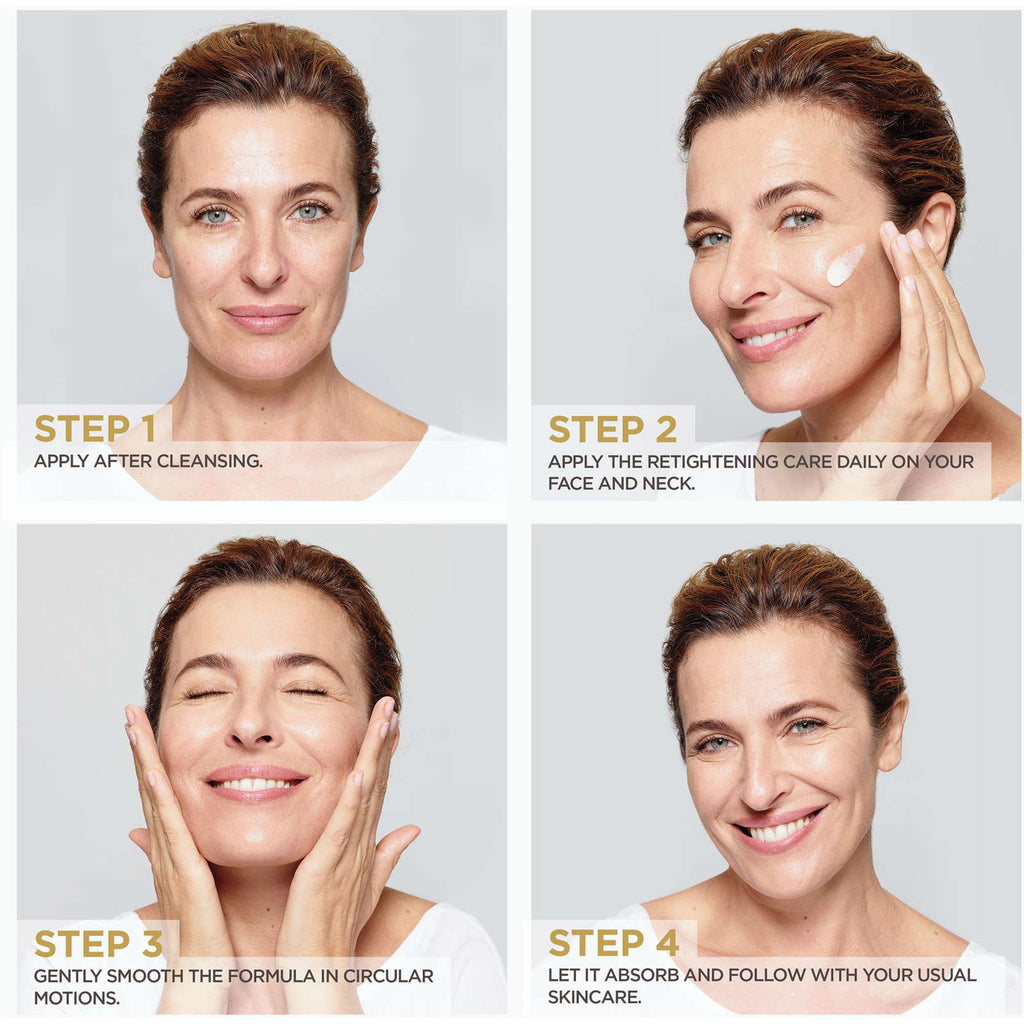 L'Oreal Paris Skin Care Day and Night Age Perfect Collagen Expert Kit with Collagen Peptides and Niacinamide, Retightening Moisturizer Kit, Rehydrate, Tighten and Brighten Skin, Anti-AgingFor Mature Skin