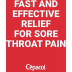 Cepacol® Extra Strength Sucrose Free Honey Lemon Value Pack, Sore Throat Lozenges, 36 ct