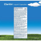 Claritin Liquid Capsules Allergy Medicine, Fast-Acting 24-Hour Non-Drowsy Relief 10 mg, 40 Capsules