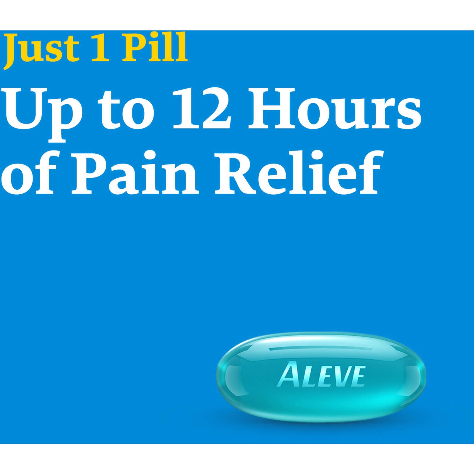 ALEVE Pain Relief Liquid Gels, Strength to Last Up to 12 Hours, Naproxen Sodium 220mg, 30 Liquid Gel Capsules