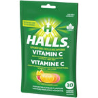 Halls Vitamin C Assorted Citrus Flavour, 30 Supplement Drops