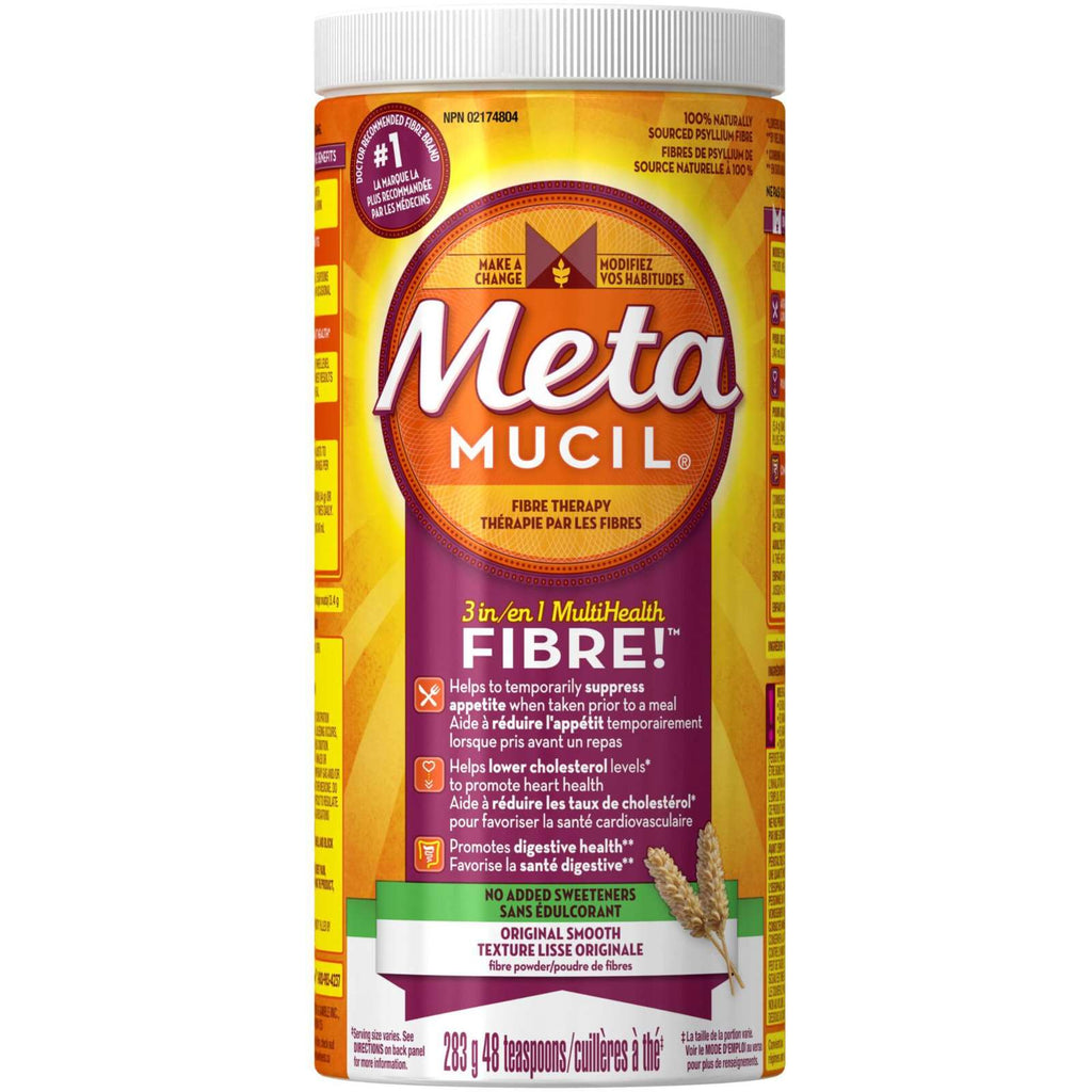 3 in 1 MultiHealth Fibre! Fiber Supplement Powder, Original, 283 g