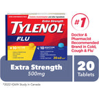 Extra Strength Flu Relief Day/Night, EZTabs