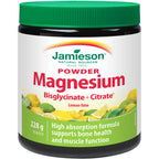Magnesium Bisglycinate Plus Citrate Powder Lemon-Lime Flavour