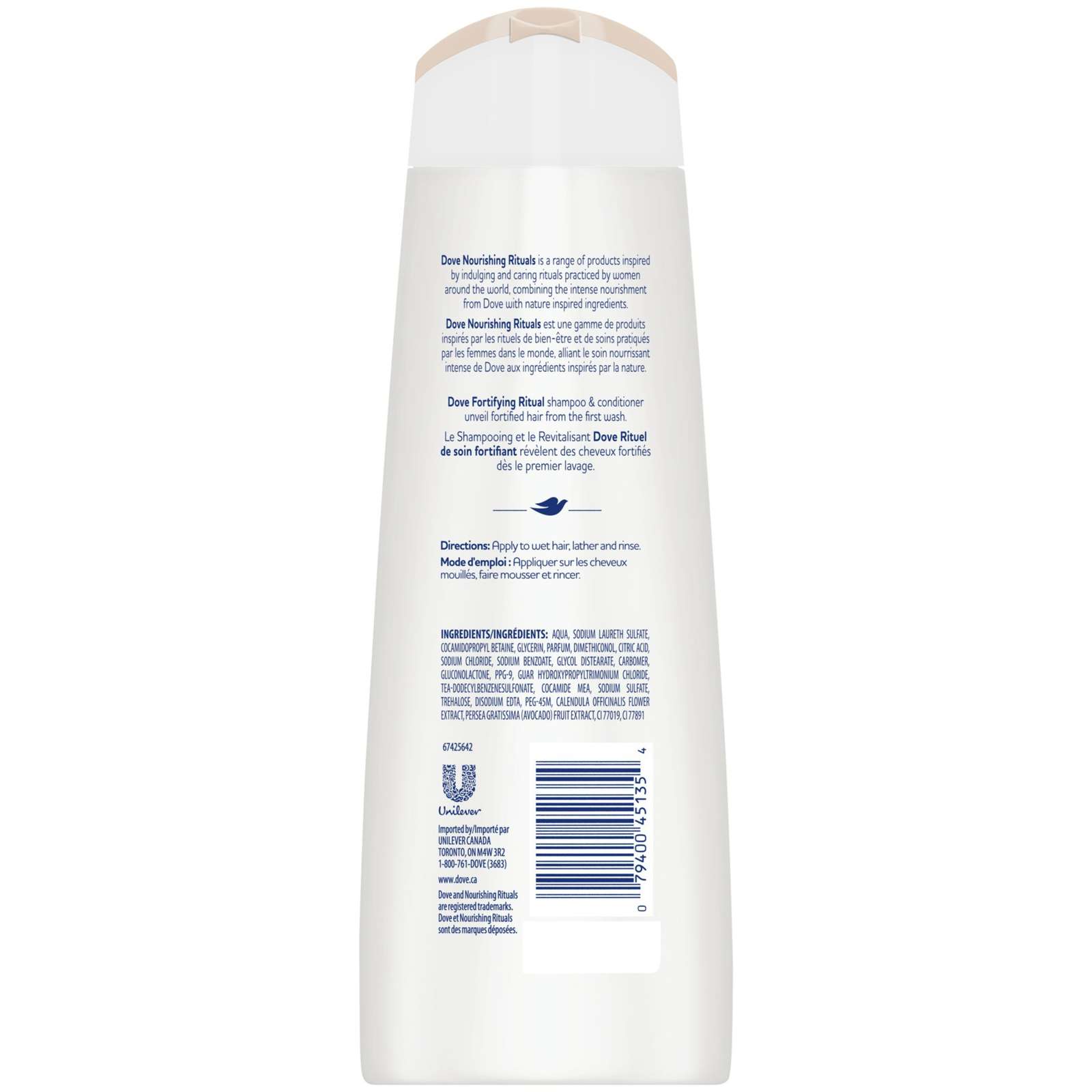 Dove Nourishing Secrets Strengthening Shampoo Fortifying 355 ML