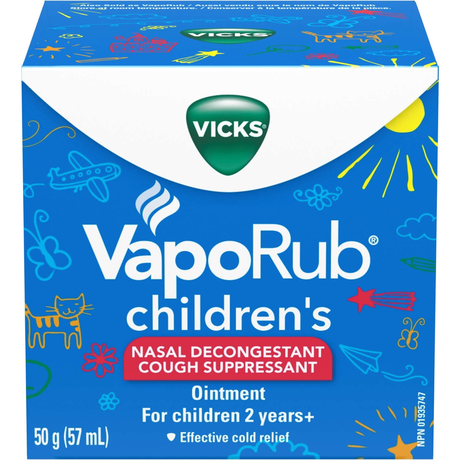 VapoRub Children’s Nasal Decongestant Cough Suppressant Ointment