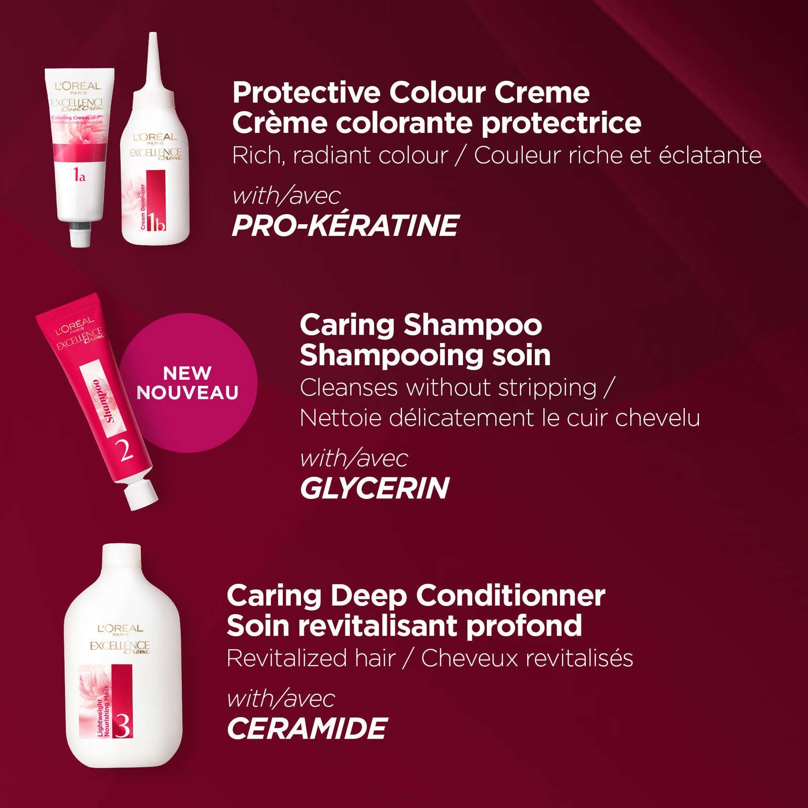Excellence Crème Permanent Hair Color