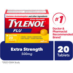 Extra Strength Flu Relief Daytime Acetaminophen 500mg