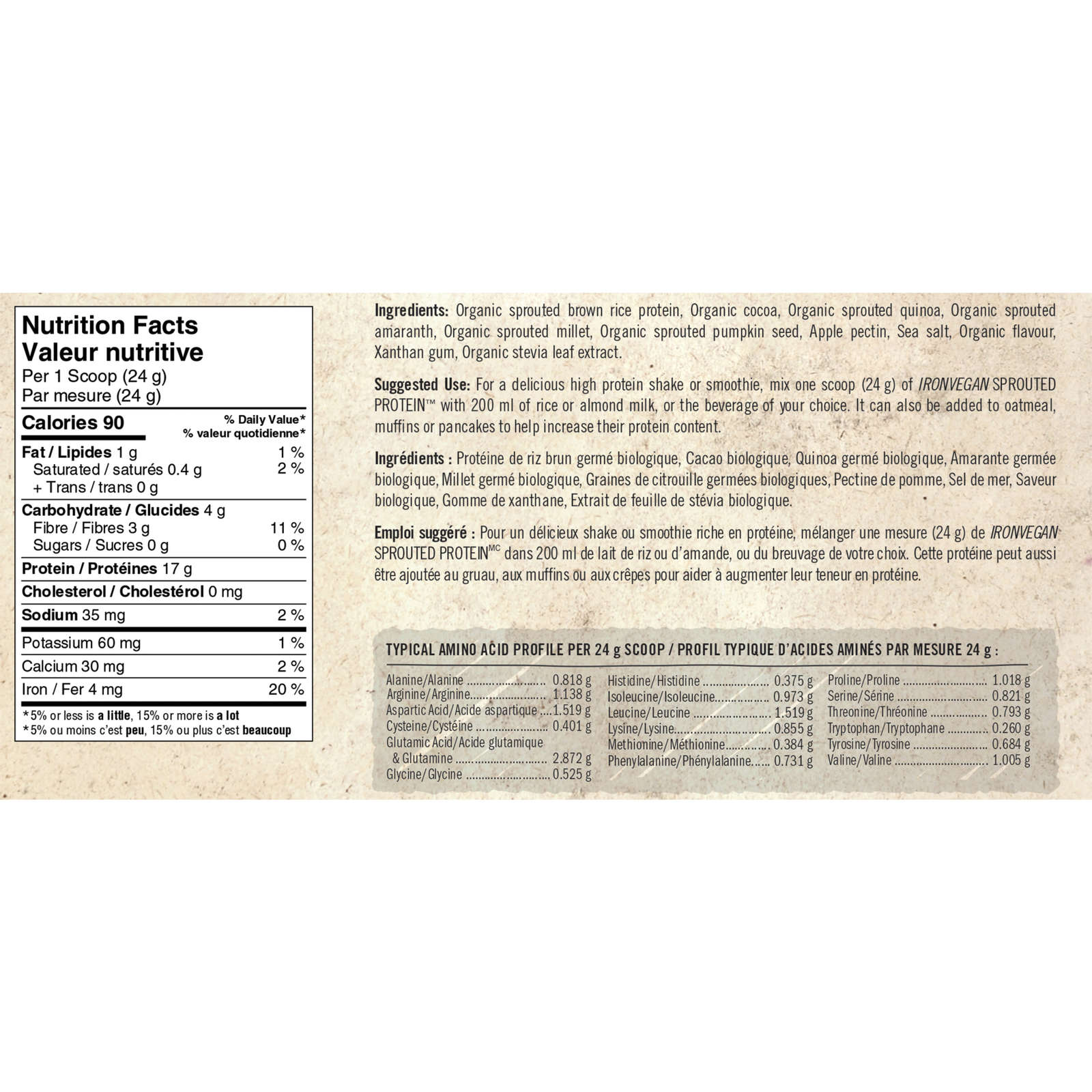 Sprouted Protein Powder